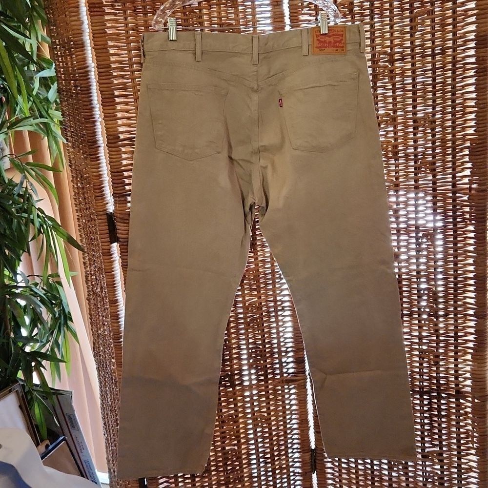 Limited Levis 501 White Oak Cone Denim 2015 Jeans 42 x 30